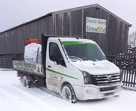 David Ward delivers in any weather